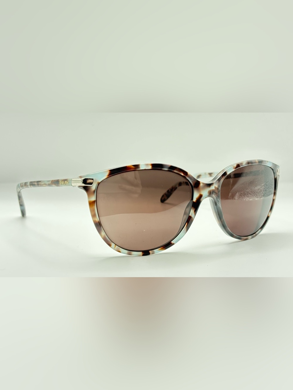 Ralph Lauren RA5160 Brown Tortoise Blue Oval Sunglasses Frames Only